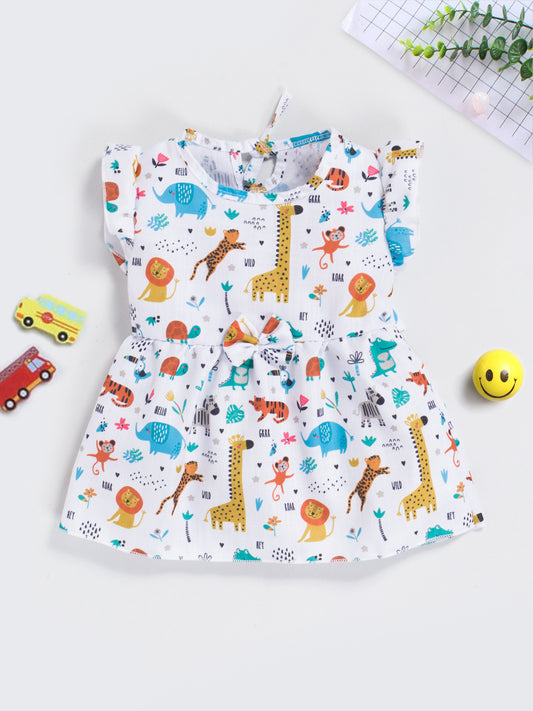 ✨ Adorable Baby Frock – Soft Cotton Comfort