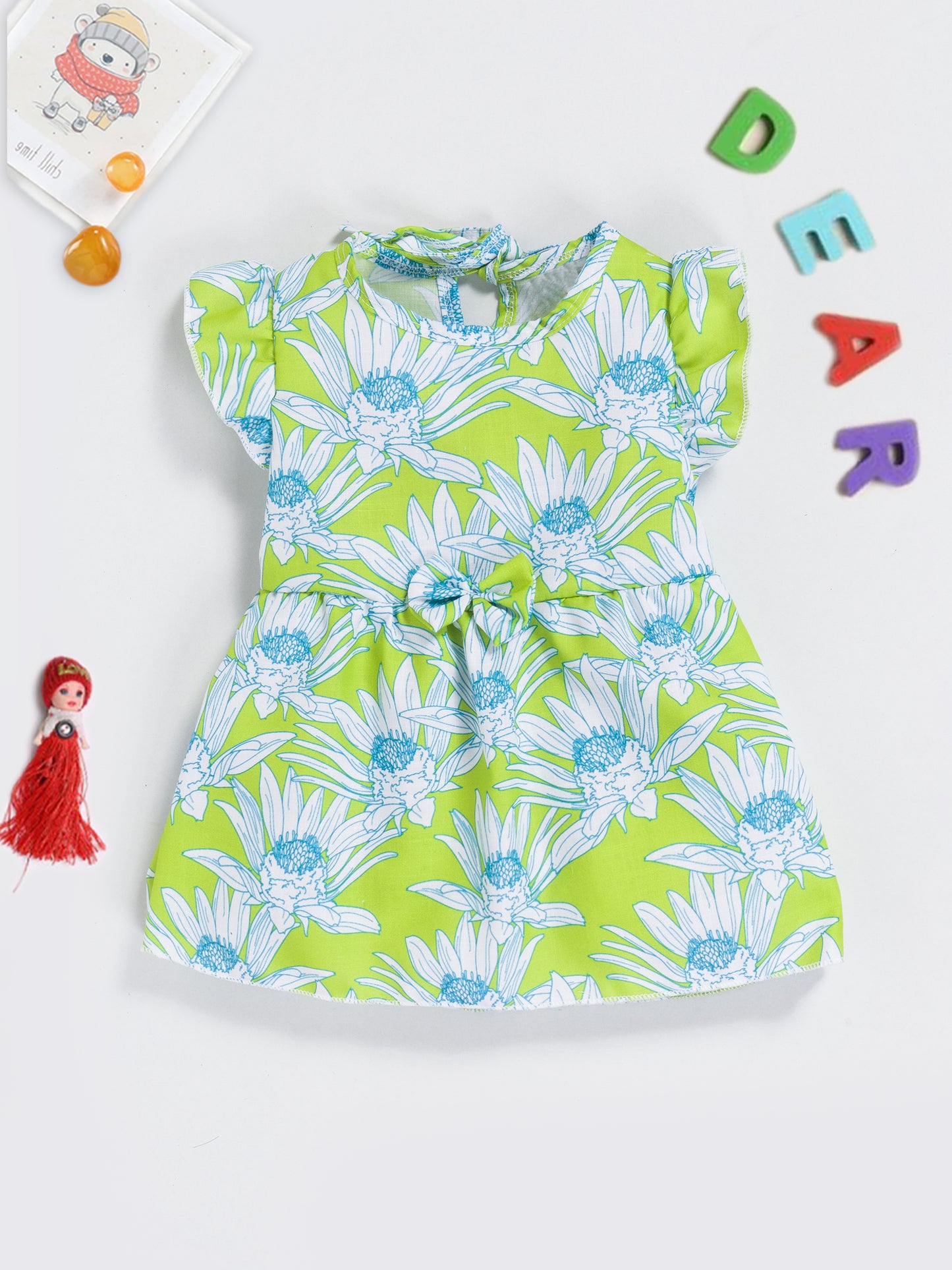 ✨ Adorable Baby Frock – Soft Cotton Comfort